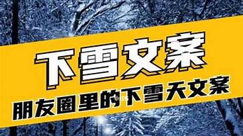 下雪的绝美文案_下雪的绝美文案短句