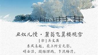 描写雪景的语段_描写雪景的语段用上感官